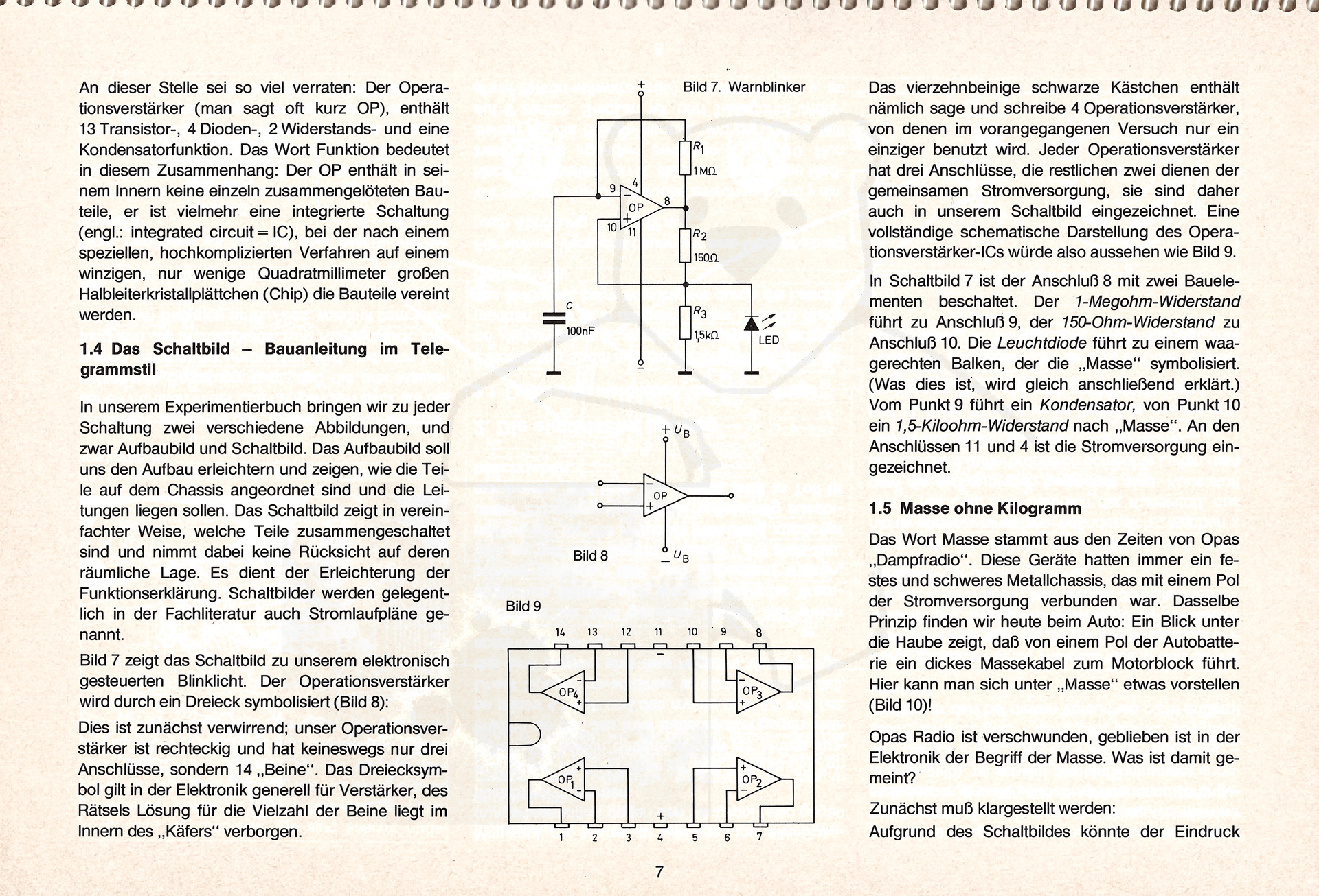Kosmos Elektronik Labor E200 Handbuch Seite 7
